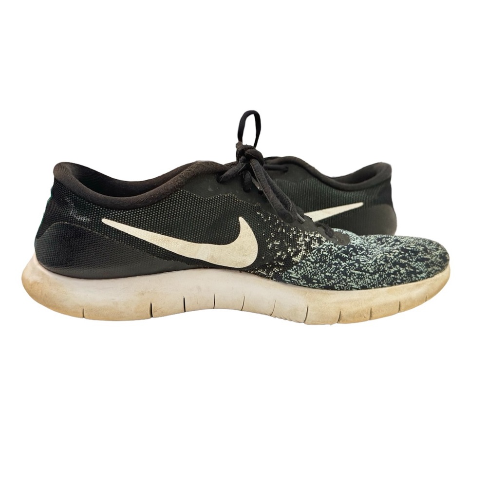 Nike Womens Flex Contact Blue & Black Running Shoes Size 8.5